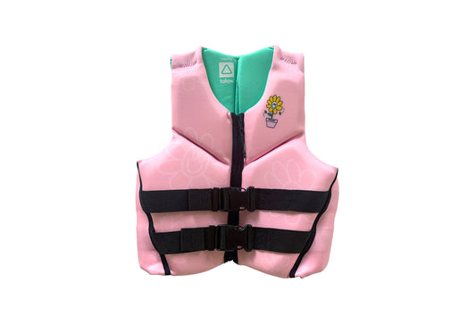 Follow Grommy CGA Life Jacket 2026 Youth (Pink Flower)
