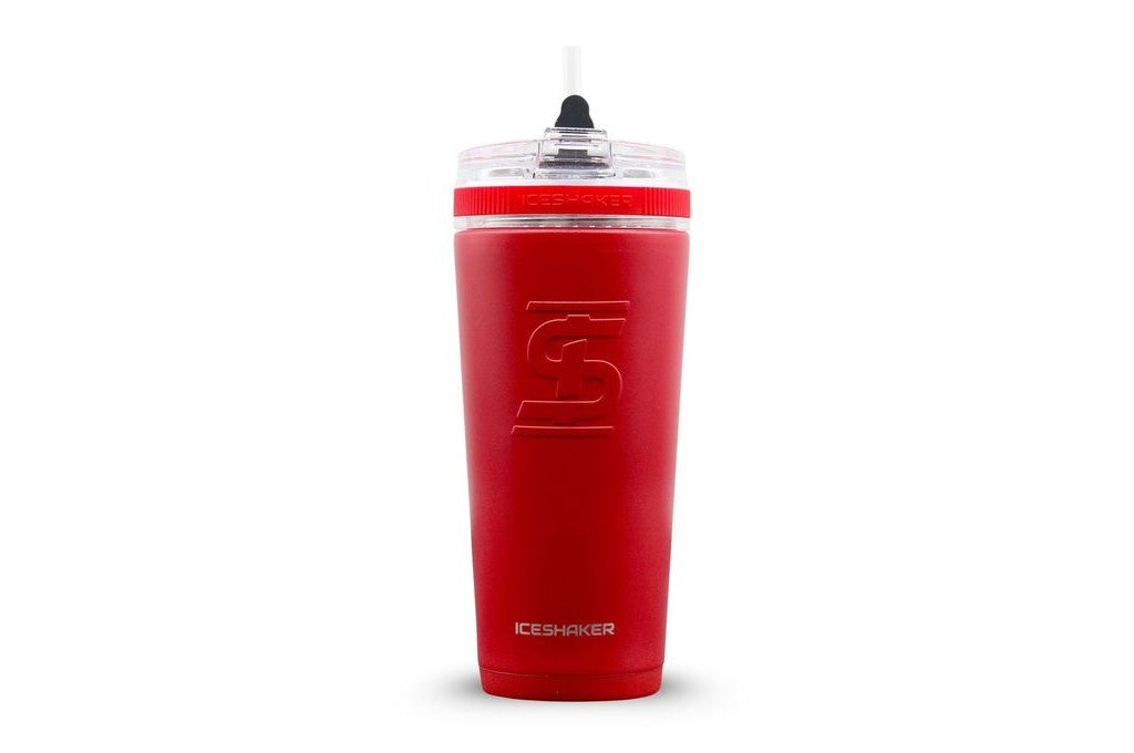 Ice Shaker 26oz Flex Bottle in Red (26FLEXRED)