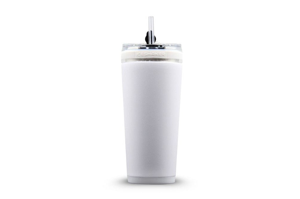 Ice Shaker 26oz Flex Bottle in White (26FLEXWHITE) - view 2