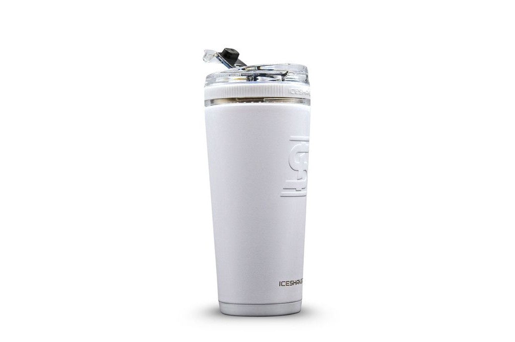 Ice Shaker 26oz Flex Bottle in White (26FLEXWHITE) - view 3