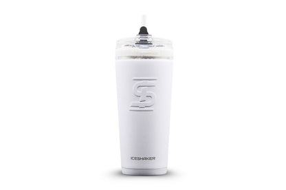 Ice Shaker 26oz Flex Bottle in White (26FLEXWHITE)