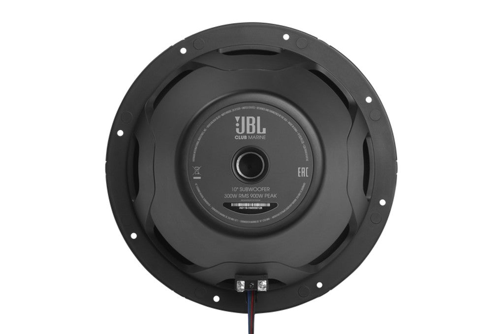 JBL Club Marine 10" Subwoofer (JBLMARSUBCB102AM) - view 2