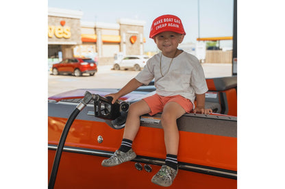 Make Boat Gas Cheap Again Foam Trucker Hat - view 3