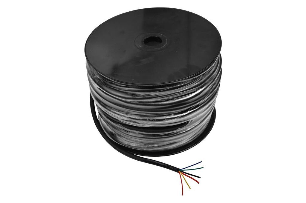 Metra 6 Conductor Wire | 2 Speaker/4 RGB | 250 Ft. (SWLED6-250)