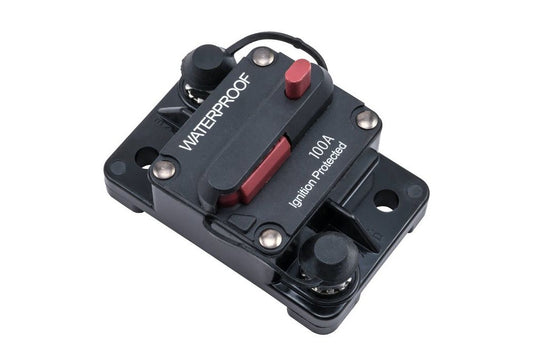 Metra Circuit Breaker Manual Reset IP67 Rated – 100 Amp (E-CB100MR)