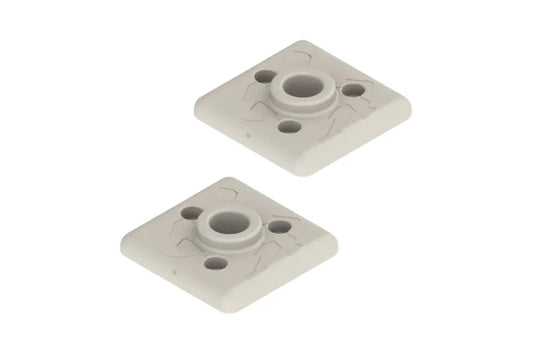 Mission Outdoor 2" Square Pipe Sleeve Kit For SLX And Apex in Tan (302202)