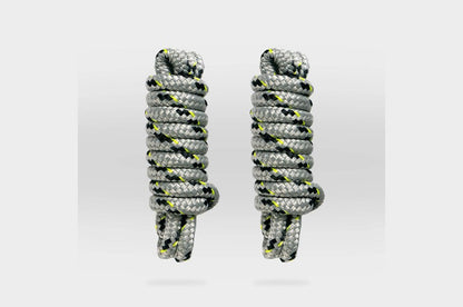 Mission Outdoor 6-FT Fender Lines 1-Rope 2-Pack in Silver Fox (LINE-002-38-06-GY)