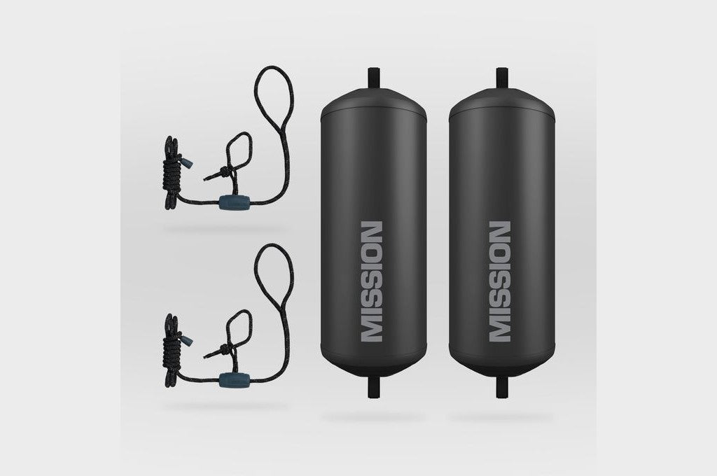 Mission Outdoor Brigade Pendant Inflatable Fender in Pier Black (BUND-041-C01)