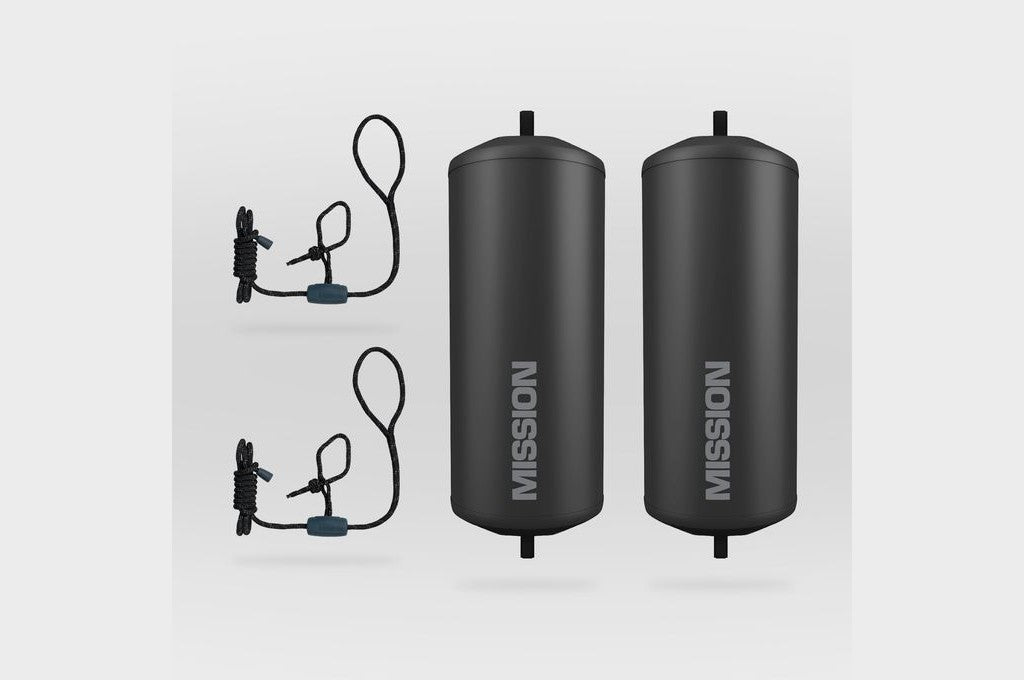 Mission Outdoor Brigade Pendant Inflatable Fender in Pier Black (BUND-041-C03)