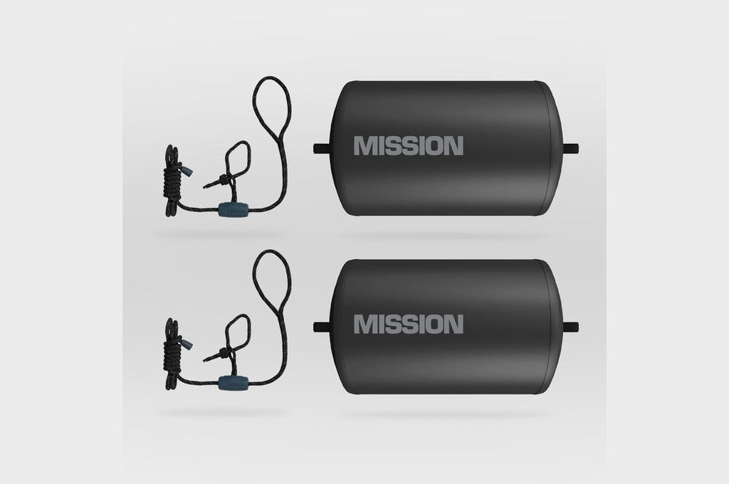Mission Outdoor Brigade Pendant Inflatable Fender in Pier Black (BUND-041-C05)