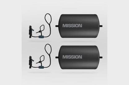 Mission Outdoor Brigade Pendant Inflatable Fender in Pier Black (BUND-041-C05)