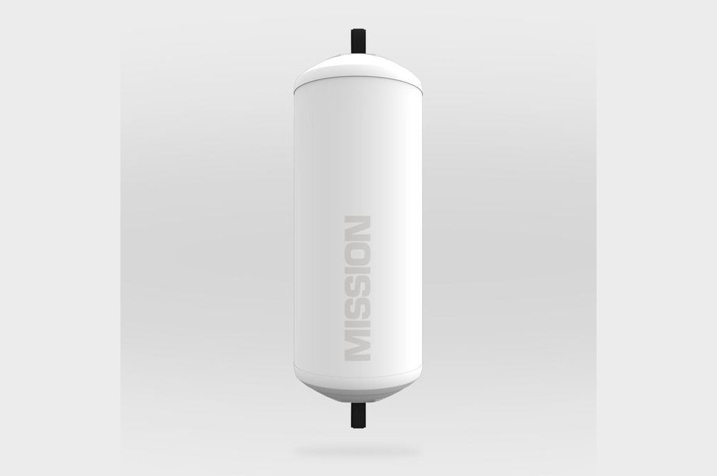 Mission Outdoor Brigade Pendant Inflatable Fender in Polished White (BRIG-001-12-32-WT)
