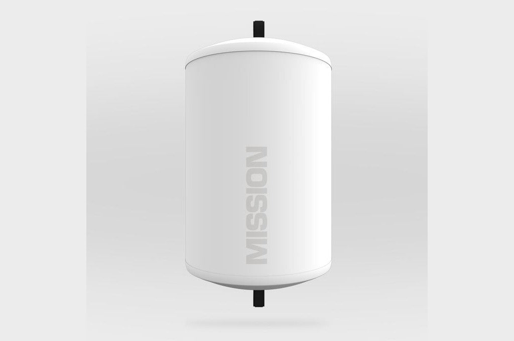 Mission Outdoor Brigade Pendant Inflatable Fender in Polished White (BRIG-001-18-30-WT)