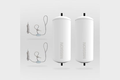 Mission Outdoor Brigade Pendant Inflatable Fender in Polished White (BUND-041-C04)