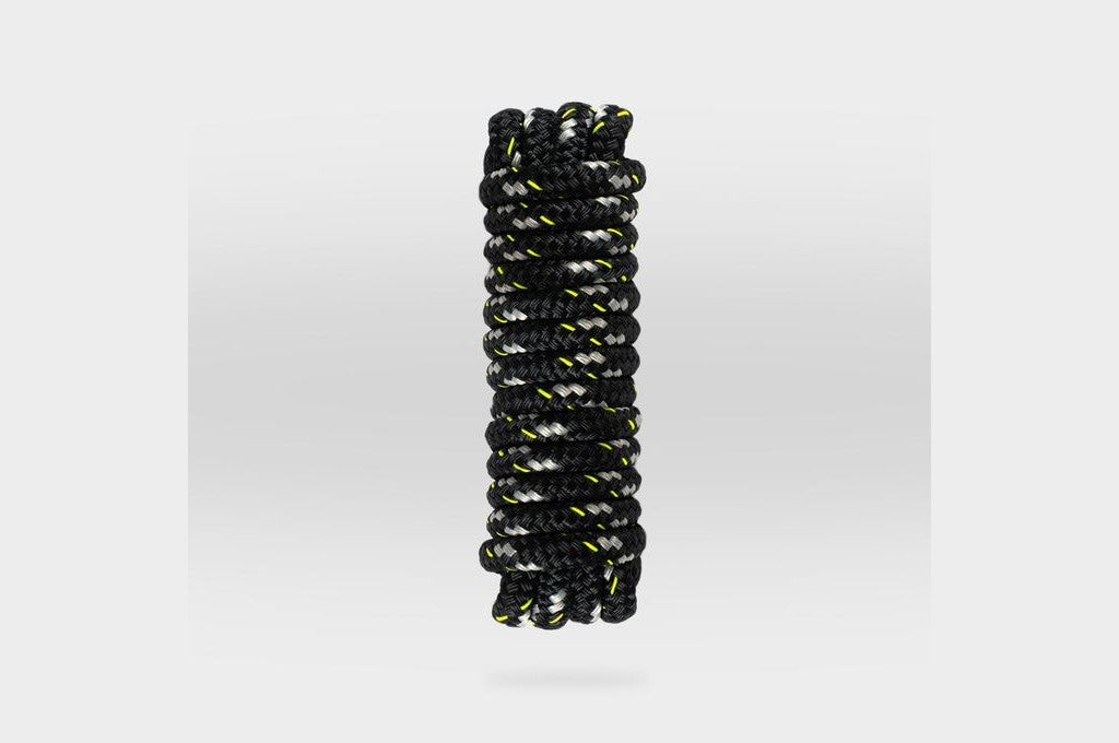 Mission Outdoor Double-Braided Dock Line in Classic Black (LINE-001-38-10-BK)