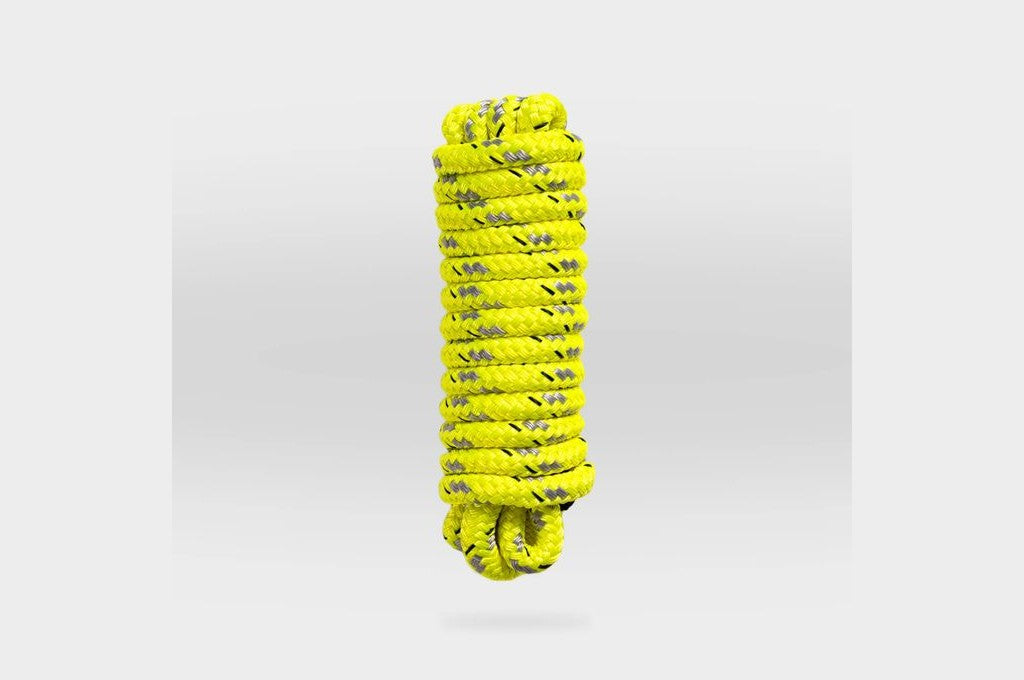 Mission Outdoor Double-Braided Dock Line in Hello Yellow (LINE-001-38-10-YE)