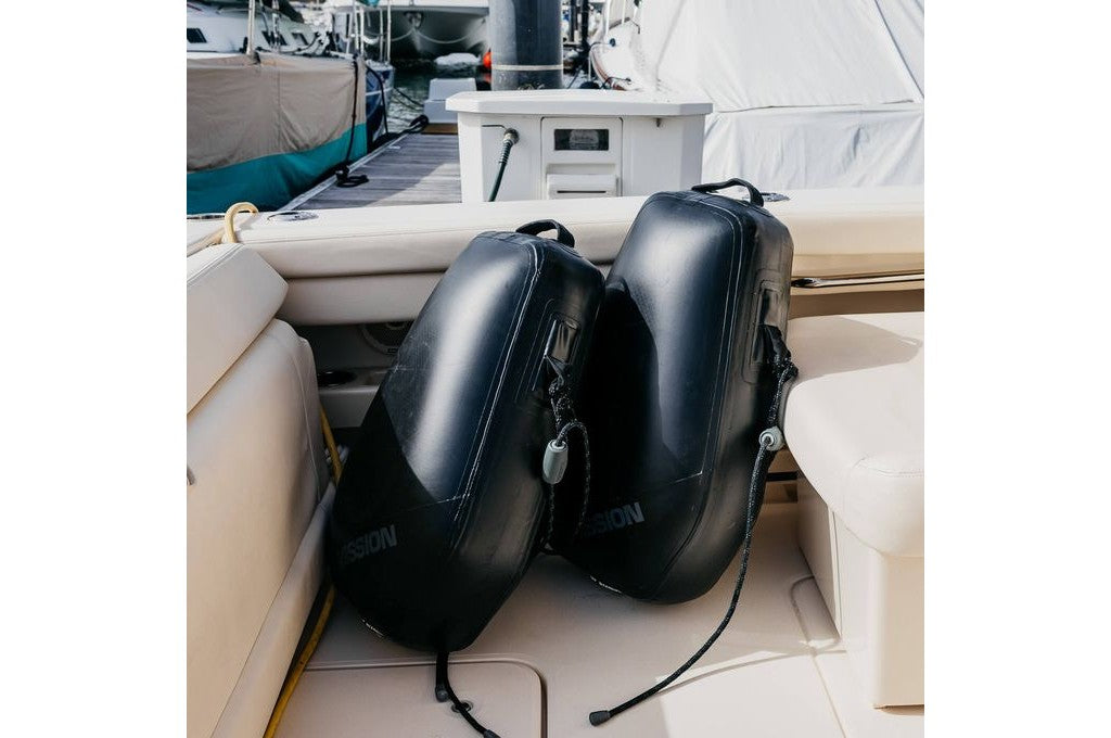Mission Outdoor Inflatable Fenders in Pier Black (DYMO-001-BK) - view 5