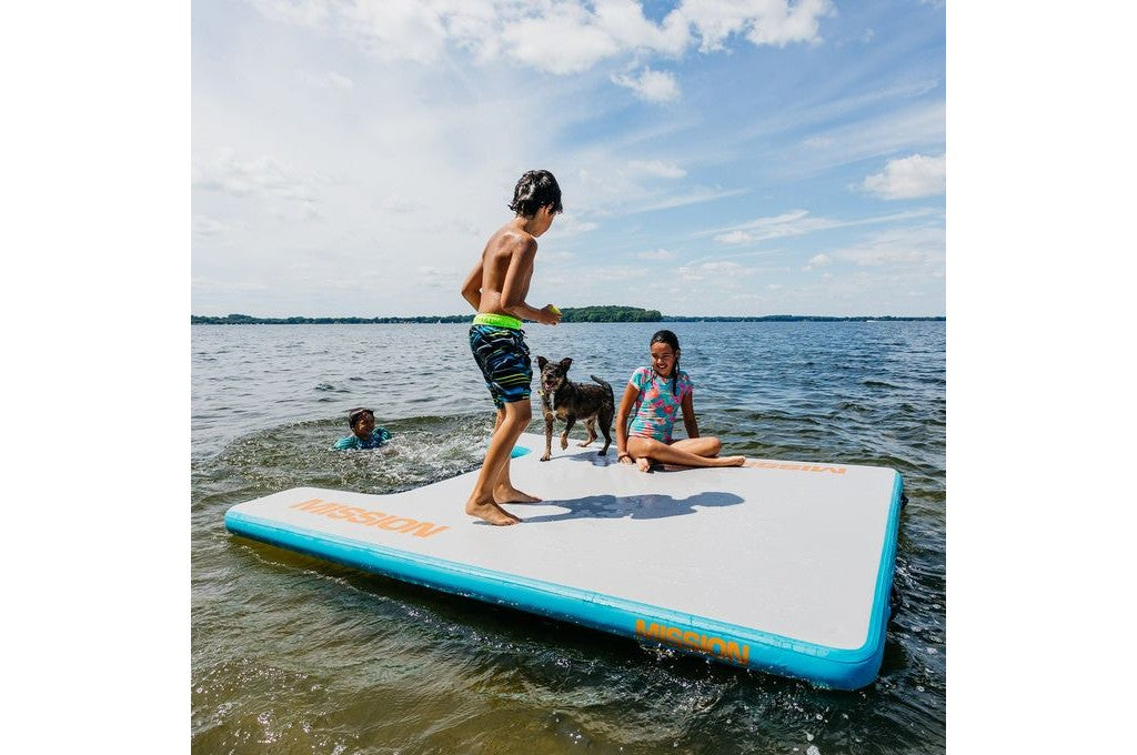 Mission Outdoor Inflatable Water Mat Compact + Easy-Up (REEF-054-BL) - view 7