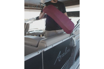 Mission Outdoor Pontoon Boat Fender in Obsidian Black (MAVE-004-BK) - view 8
