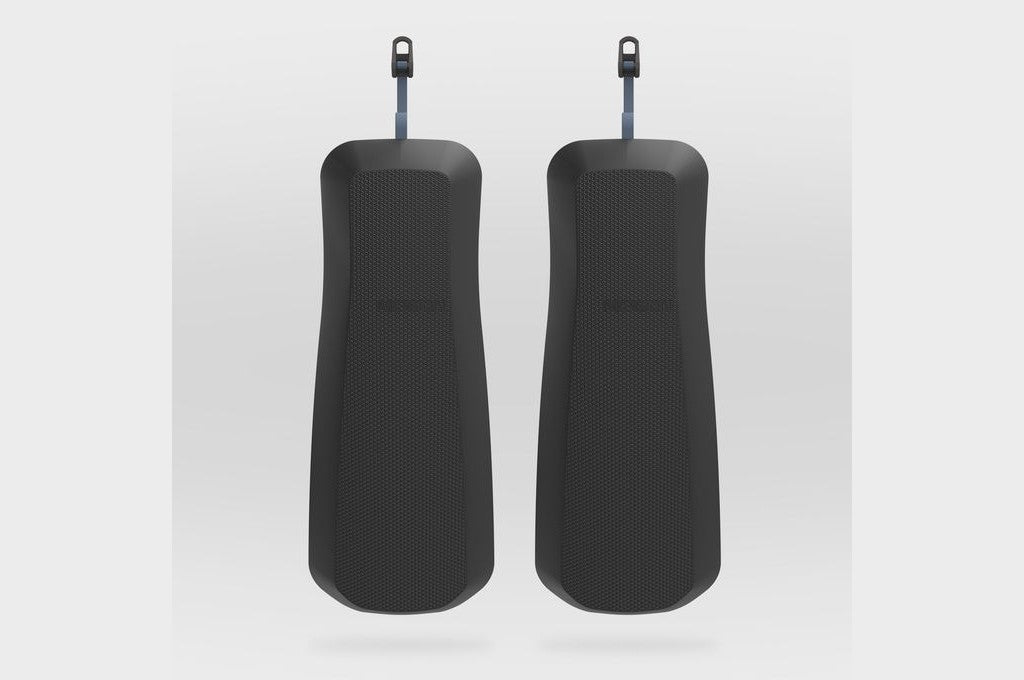 Mission Outdoor Pontoon Boat Fender in Obsidian Black (MAVE-004-BK)