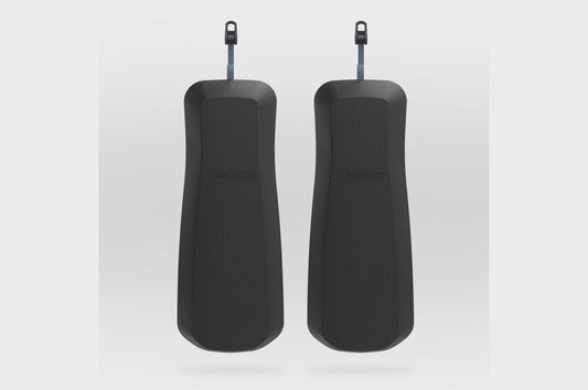 Mission Outdoor Pontoon Boat Fender in Obsidian Black (MAVE-004-BK)