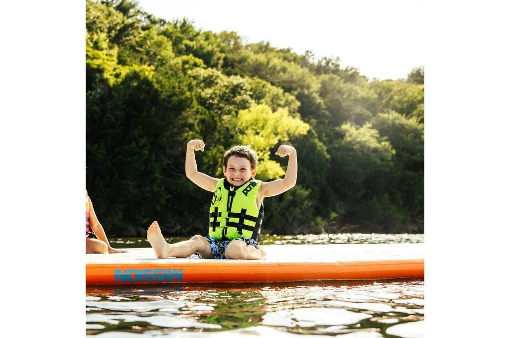 Mission Outdoor Rectangular REEF Inflatable Water Mat - view 14