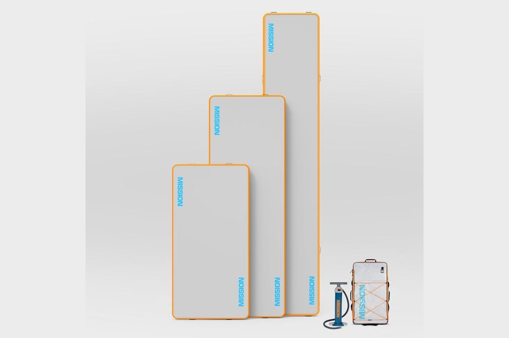 Mission Outdoor Rectangular REEF Inflatable Water Mat - view 3