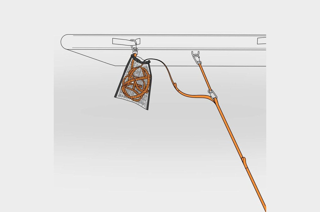 Mission Outdoor REEF Anchor Line | Hi-Vis Line For Inflatables (RFAY-004-OR) - view 4