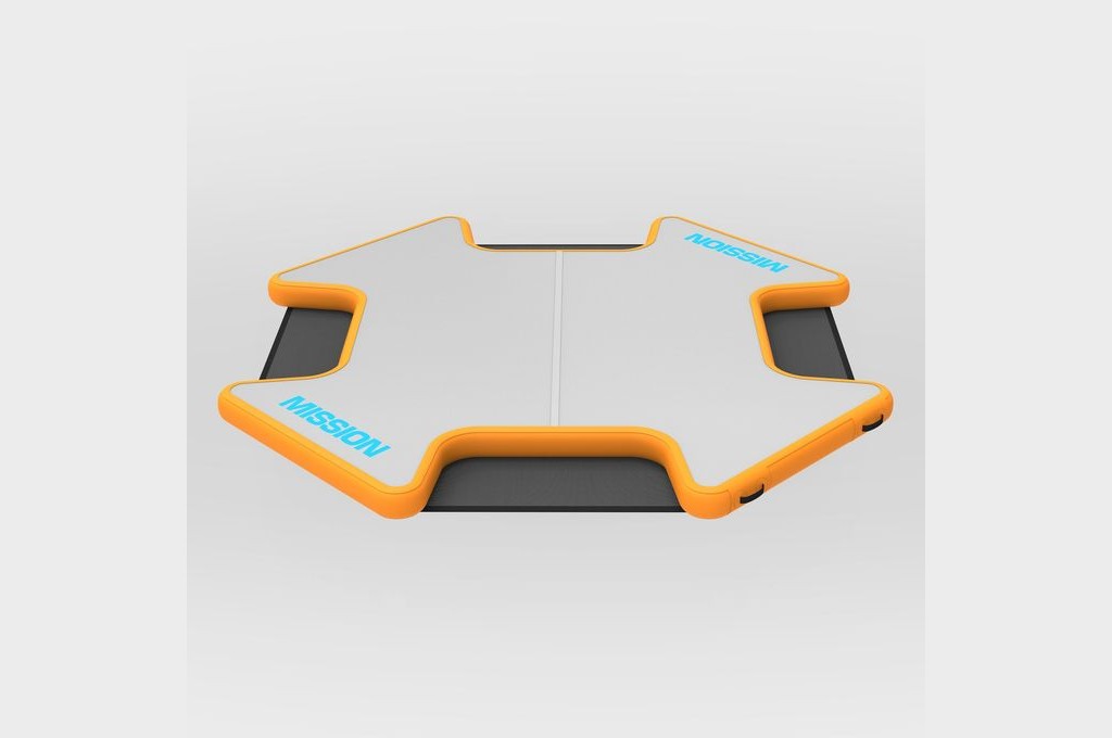 Mission Outdoor REEF PLAY Large Inflatable Water Mat (REEF-105-OR) - view 2