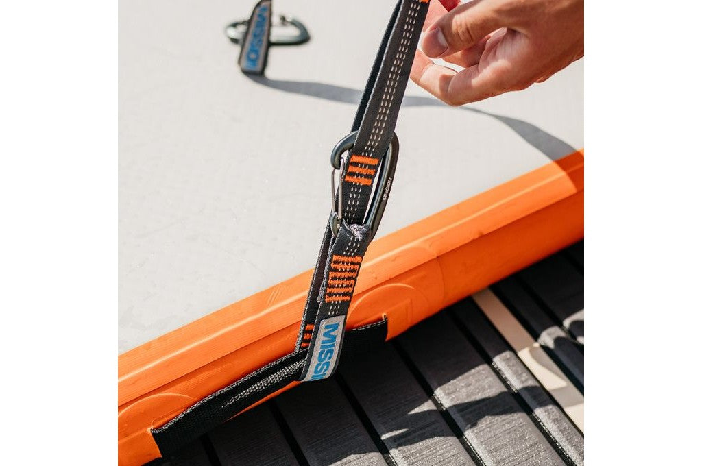 Mission Outdoor REEF Tie-Down Straps | 2-PK Straps & Clips For Inflatables (RFAY-003-OR) - view 4