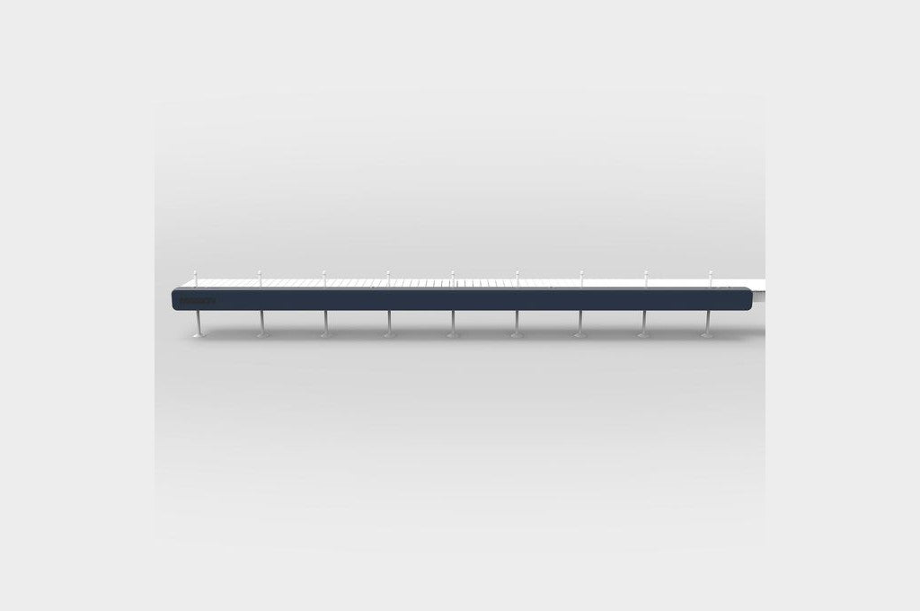 Mission Outdoor Titan Dock Shock Bumper Inflatable Dock Fender (TITA-003-BL-34)