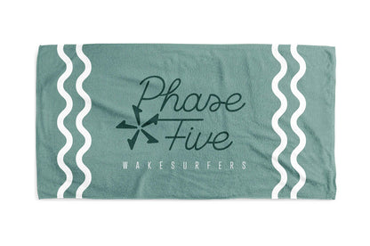 Phase Five Beach Towel (Neon Design)