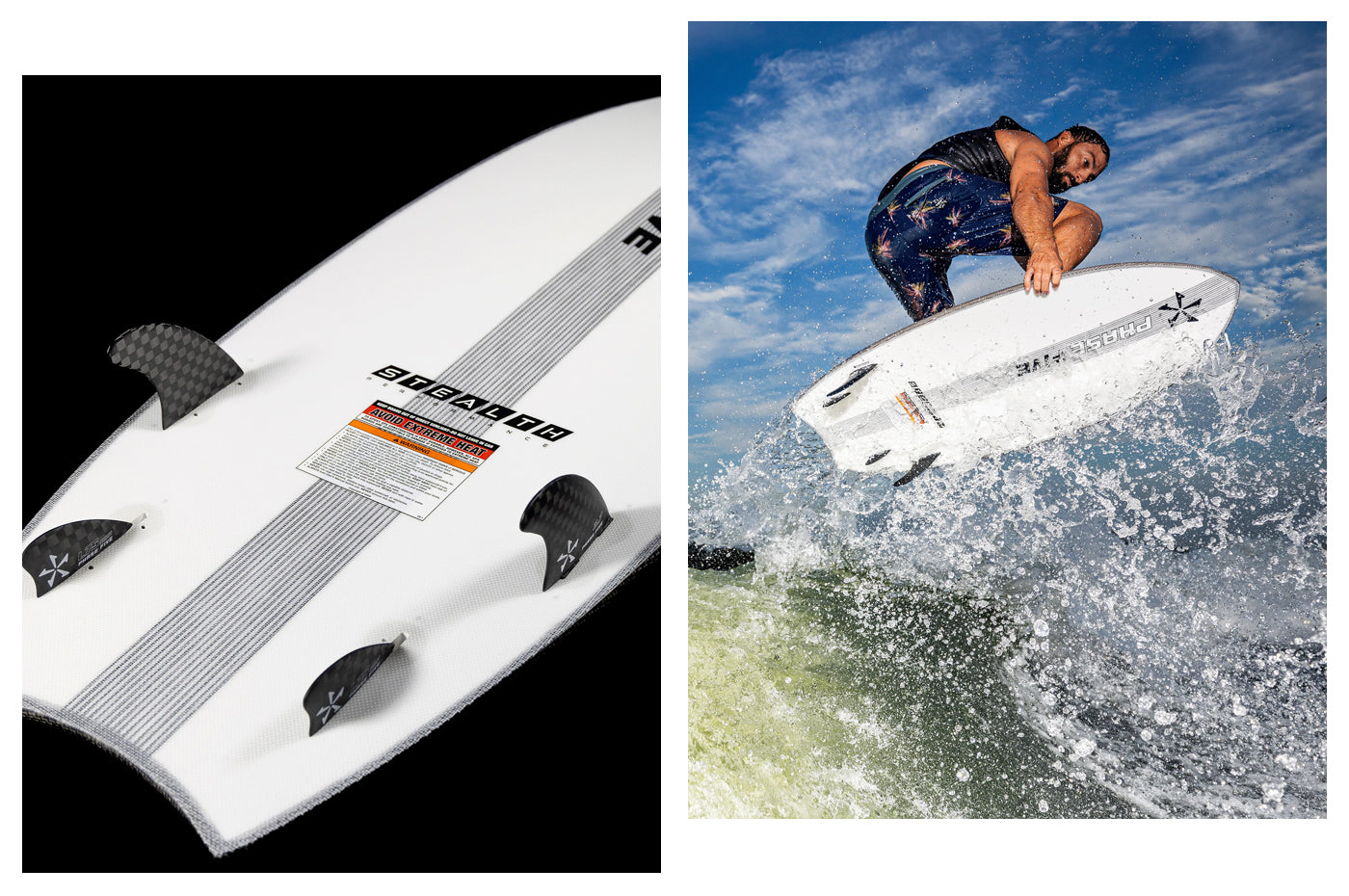 Phase Five Wakesurf Board 2026 Ahi Stealth