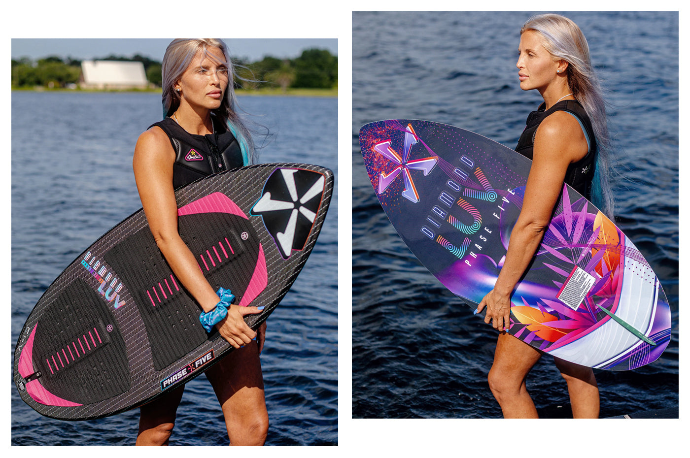 Phase Five Wakesurf Board Womens 2026 Diamond Luv