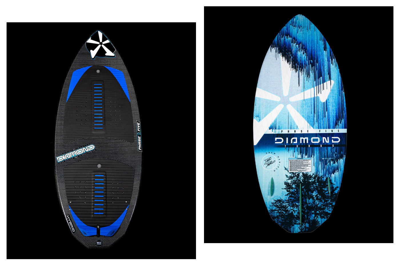 Phase Five Wakesurf Board Skim Style 2026 Diamond Turbo
