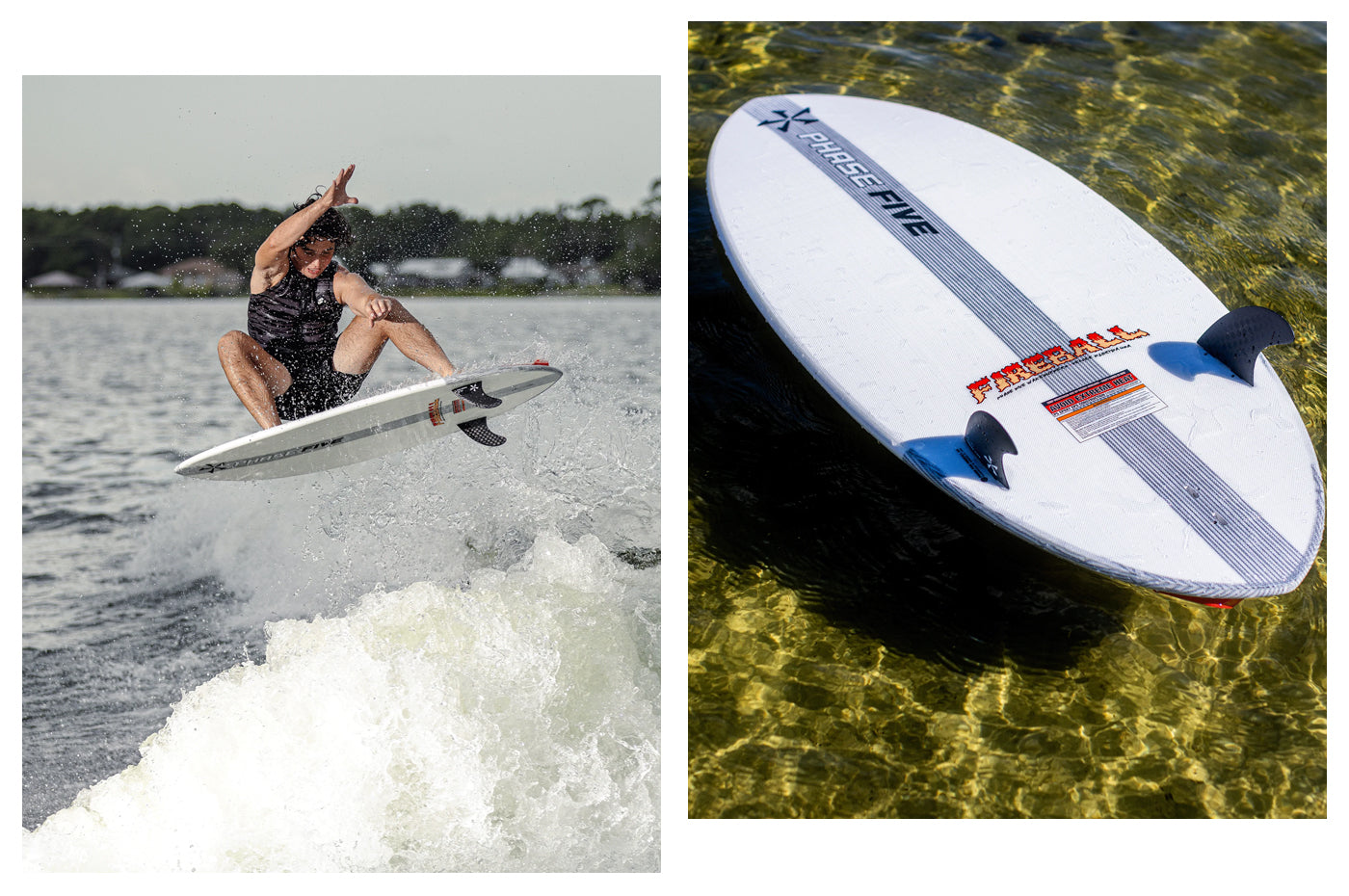 Phase Five Wakesurf Board 2026 Fireball