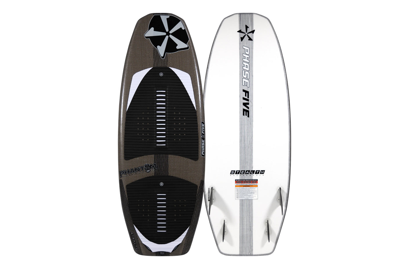 Phase Five Wakesurf Board 2026 Phantom Stealth