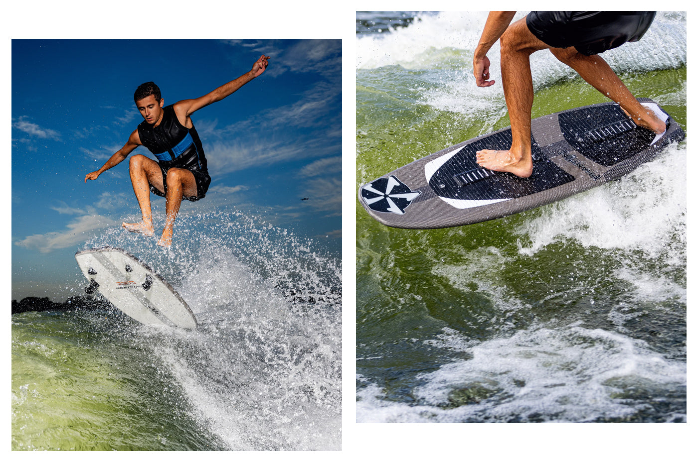 Phase Five Wakesurf Board 2026 Phantom Stealth