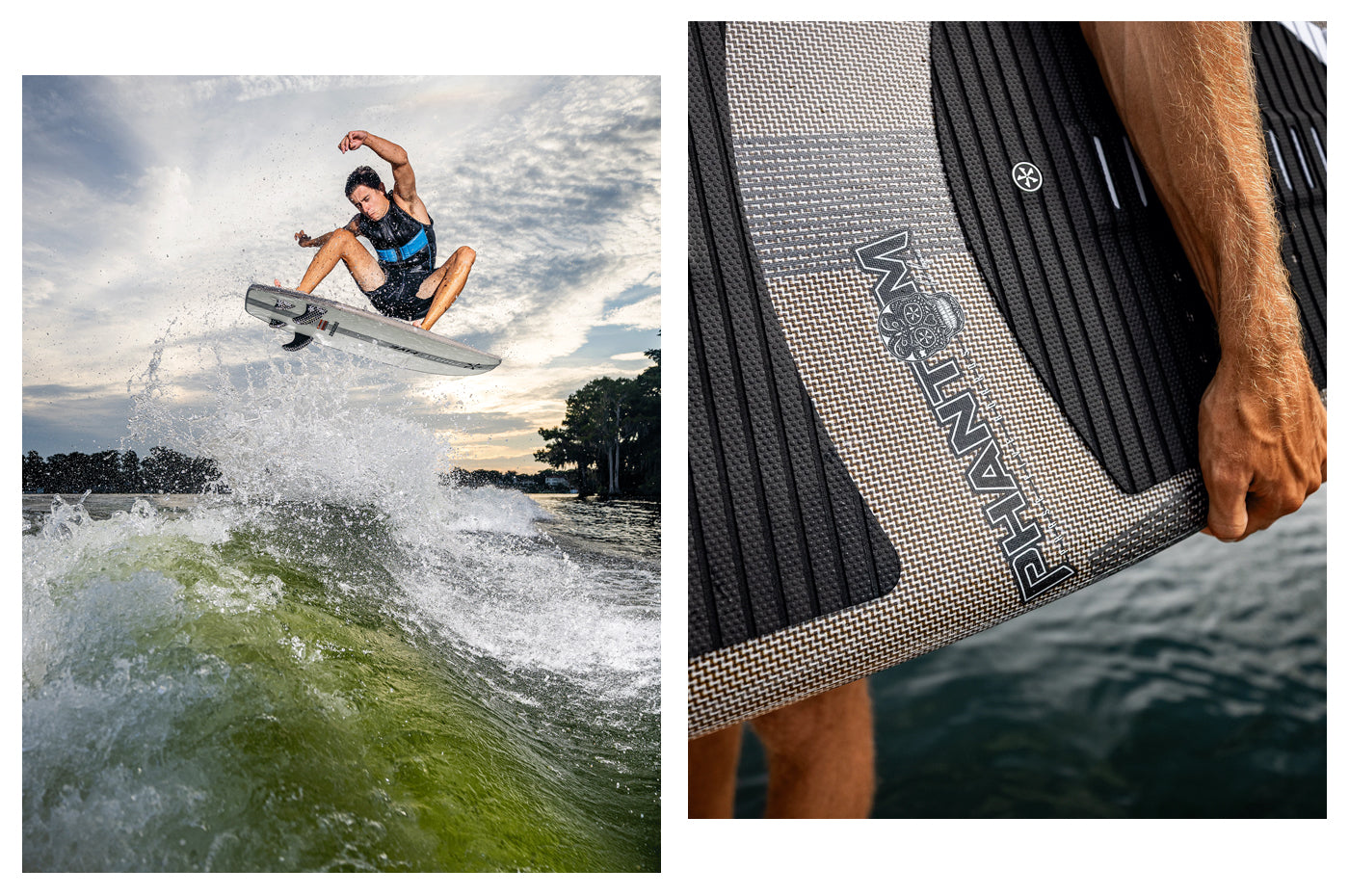 Phase Five Wakesurf Board 2026 Phantom Stealth