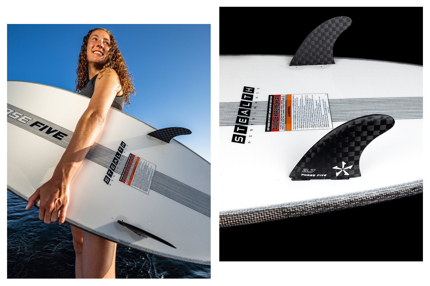 Phase Five Wakesurf Board 2026 Rush Stealth