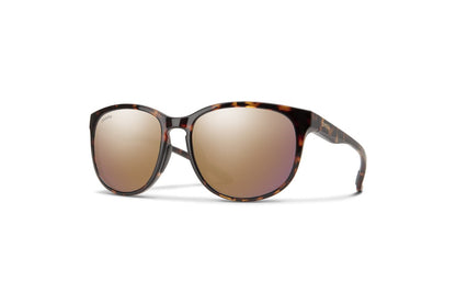 Smith Lake Shasta Sunglasses in Tortoise | ChromaPop Polarized Rose Gold Mirror (204928086569V)