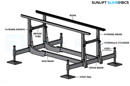 Sunstream SunLift SLX16 Boat Lift